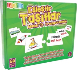 Edukido Eşleştir Taşıtlar