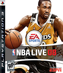 NBA Live 08 PS3 Oyunu