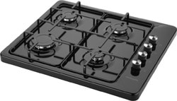 Eminçelik 31 122 Doğalgazlı Siyah Set Üstü Ocak