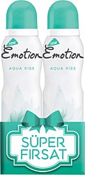 Emotion Aqua Kiss 150 ml 2 Adet Kadın Deodorant