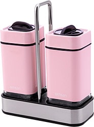 Emsan Plaza Baby Pink Tuzluk Biberlik Seti