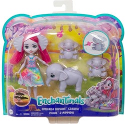 Enchantimals Aile Serileri Esmeralda Elephant GTM30