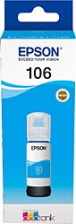 Epson 106 C13T00R240 Mavi Mürekkep