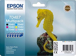 Epson T0487 6'lı Kartuş
