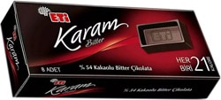 Eti Karam Bitter %54 Kakaolu 32 gr Mini Çikolata