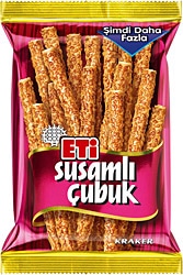 Eti Susamlı 56 gr Çubuk Kraker