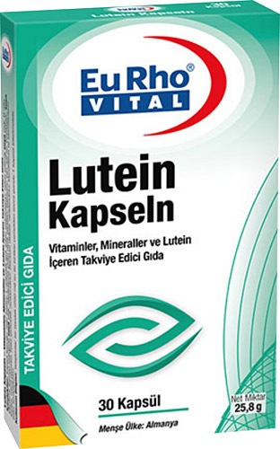 Eurho Vital Lutein Kapseln 30 Kapsul Fiyatlari Ozellikleri Ve Yorumlari En Ucuzu Akakce