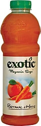Exotic 750 ml Portakal Havuç Suyu