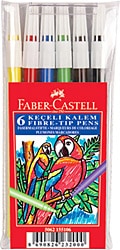 Faber-Castell 6'lı Keçeli Kalem Seti