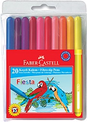 Faber-Castell Fiesta 20'li Keçeli Kalem Seti