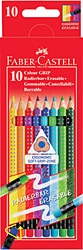 Faber-Castell Grip Silinebilir 10'lu Kuru Boya Seti