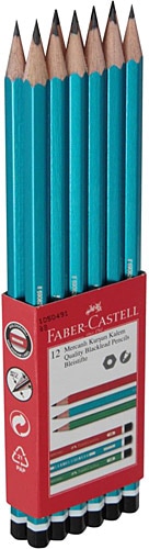 Faber-Castell Mercanlı 12 Adet Kurşun Kalem