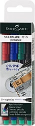 Faber-Castell Multimark 1523 S 4'lü Asetat Kalemi