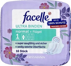 Facelle Ultra Normal Kanatlı Aloe Veralı 16'lı Ped
