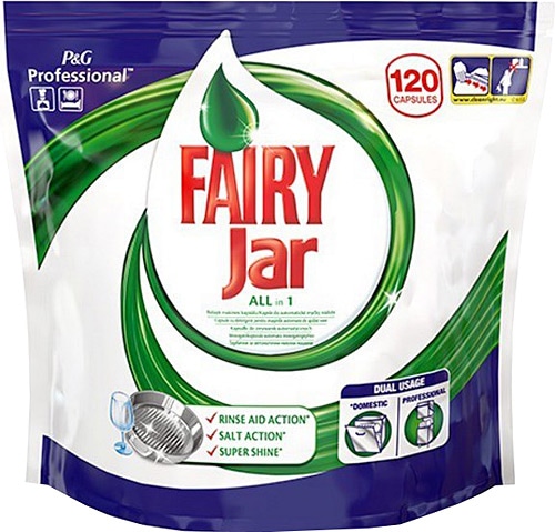 Fairy Jar P&G Professional 120'li Bulaşık Makinesi Kapsülü