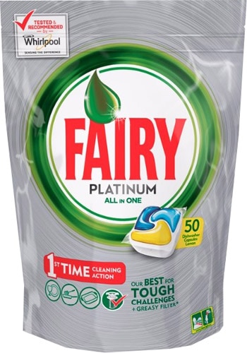 Fairy Platinum Limon 50'li Bulaşık Makinesi Kapsülü