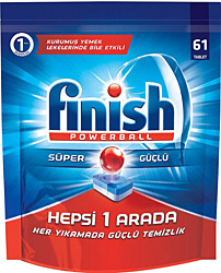 Finish Hepsi Bir Arada 61'li Bulaşık Makinesi Tableti