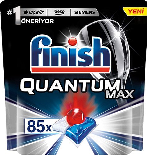 Finish Powerball Quantum Max 85'li Bulaşık Makinesi Tableti