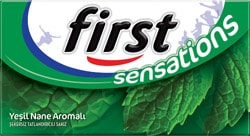 First Sensations Yeşil Nane 27 gr Sakız