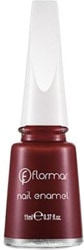 Flormar Nail Enamel 416 Straight Red Oje