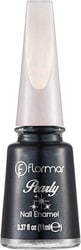 Flormar Pearly PL399 Midnight Black Oje
