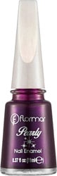 Flormar Pearly PL418 Chrome Purple Oje