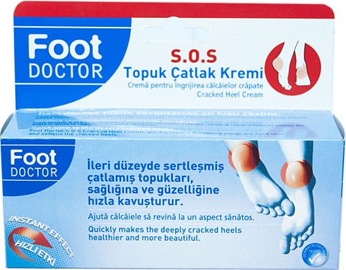Foot Doctor S.O.S Topuk Çatlak Giderici 50 ml Ayak Kremi