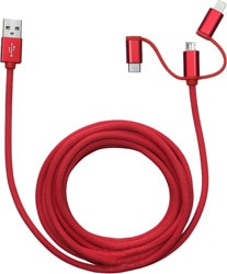 Frisby FA-7558UC 3 m iOS/Android Şarj Kablosu