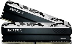 G.Skill SniperX 16 GB (2x8) 3000 MHz DDR4 CL16 F4-3000C16D-16GSXWB