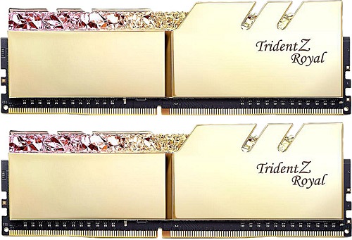 G Skill Trrident Z Royal Gold Rgb Led 16 Gb 2x8 3600 Mhz Ddr4 F4 3600c18d 16gtrg Bellek Fiyatlari Ozellikleri Ve Yorumlari En Ucuzu Akakce