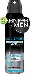 Garnier Men Saf ve Temiz 150 ml Erkek Deodorant