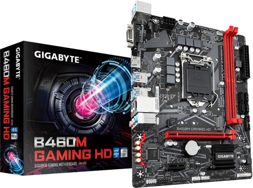 Gigabyte B460M GAMING HD Intel LGA1200 DDR4 Micro ATX Anakart