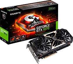 Gigabyte GTX 1070 Xtreme Gaming GV-N1070XTREME-8GD 8 GB Ekran