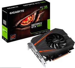 Gigabyte GTX 1080 Mini ITX GV-N1080IX-8GD 256 Bit GDDR5X 8 GB