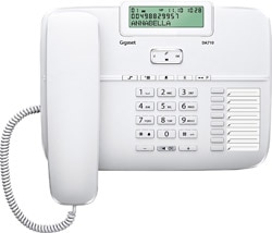 Gigaset Euroset DA710 Beyaz Masaüstü Telefon