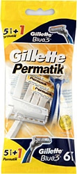 Gillette Permatik Kullan At 6'lı Tıraş Bıçağı