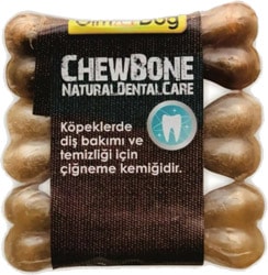 Gimdog Mordimi 3.5" 9 cm 3'lü Naturel Press Kemik
