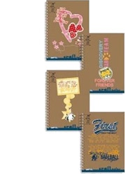 Gıpta Bloknot Craft Spiralli Sert Kapak Kareli 100 Yp A5 1786