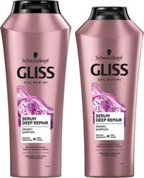 Gliss Serum Deep Repair 500 + 360 ml Şampuan Seti