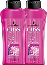 Gliss Supreme Length Şampuan 525 ml 2 Adet