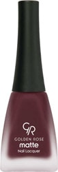 Golden Rose Matte Nail Lacquer 01 Oje