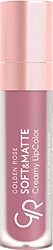 Golden Rose Soft & Matte Creamy Lipcolor 110 Lilac Likit Ruj