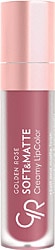 Golden Rose Soft & Matte Creamy Lipcolor 112 Raspberry Likit Ruj