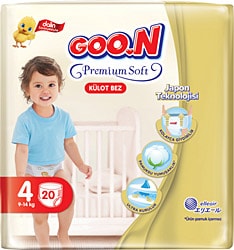 Goon Premium Soft 4 Numara Maxi 20'li Külot Bez