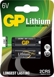 GP 2CR5 6 V Lityum Pil