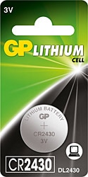 GP CR2430 3V Lityum Düğme Pil