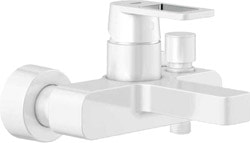 Grohe Quadro 582888219 Beyaz Tek Kumandalı Banyo Bataryası