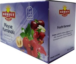Günvit Meyve Karnavalı 20'li Karışık Bitki Çayı