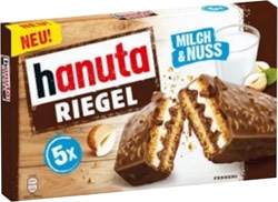 Hanuta Riegel Milch & Nuss 34.5 gr