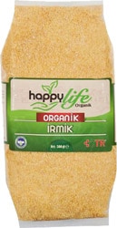 Happy Life Organik İrmik 500 gr